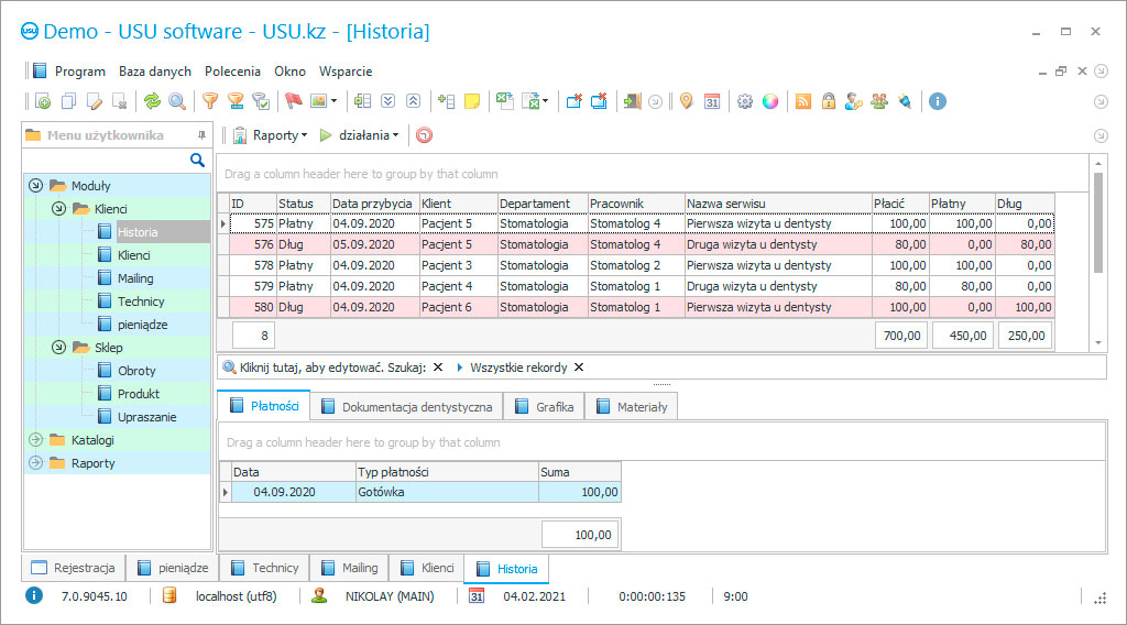 Program dla dentystów