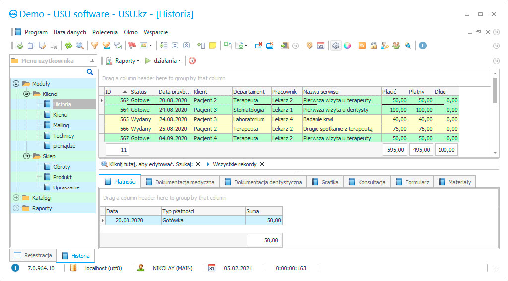 Program dla placówek medycznych